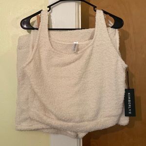 Fuzzy Pajama Tank & Short Set